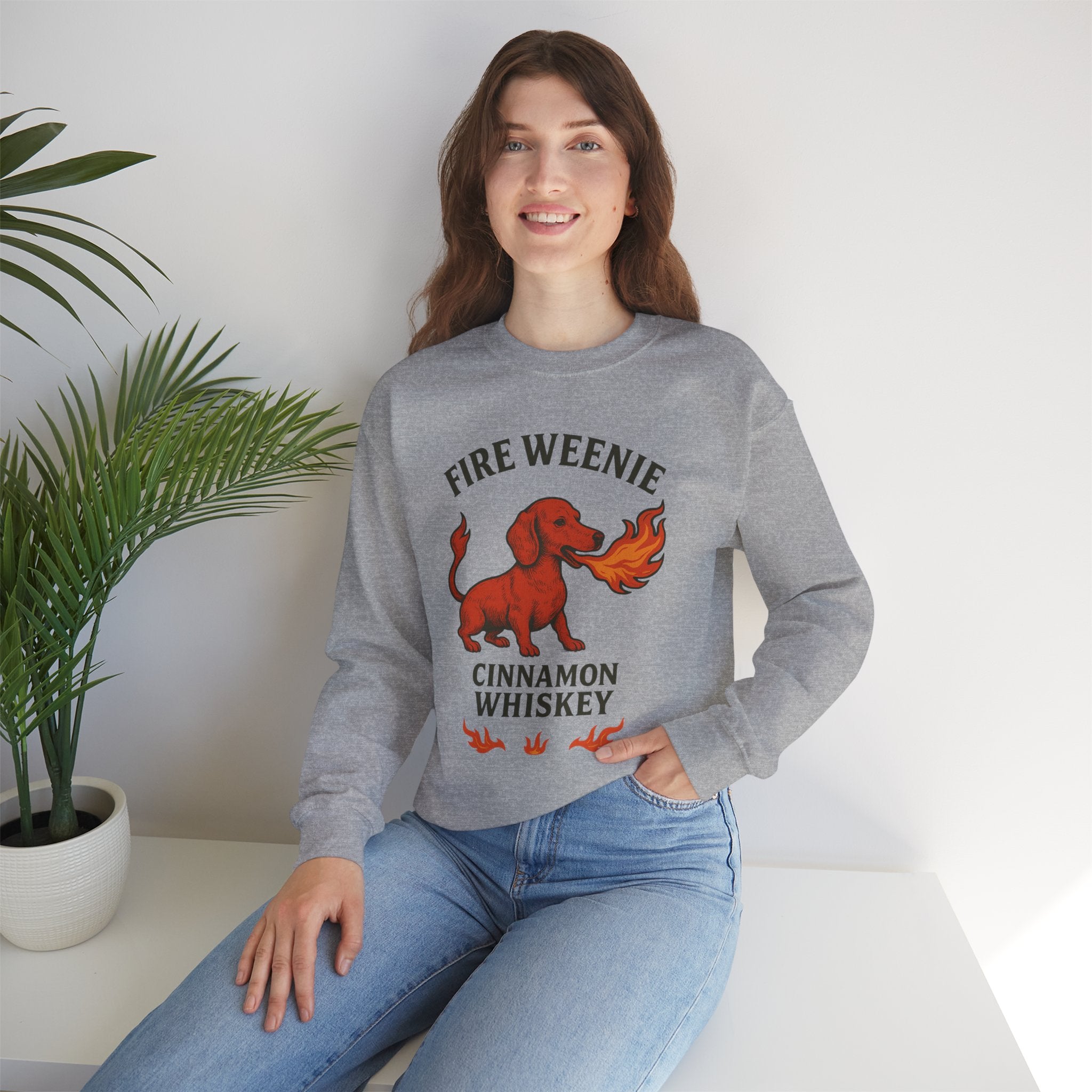 Fire Ball Weenie Whiskey Sweatshirt