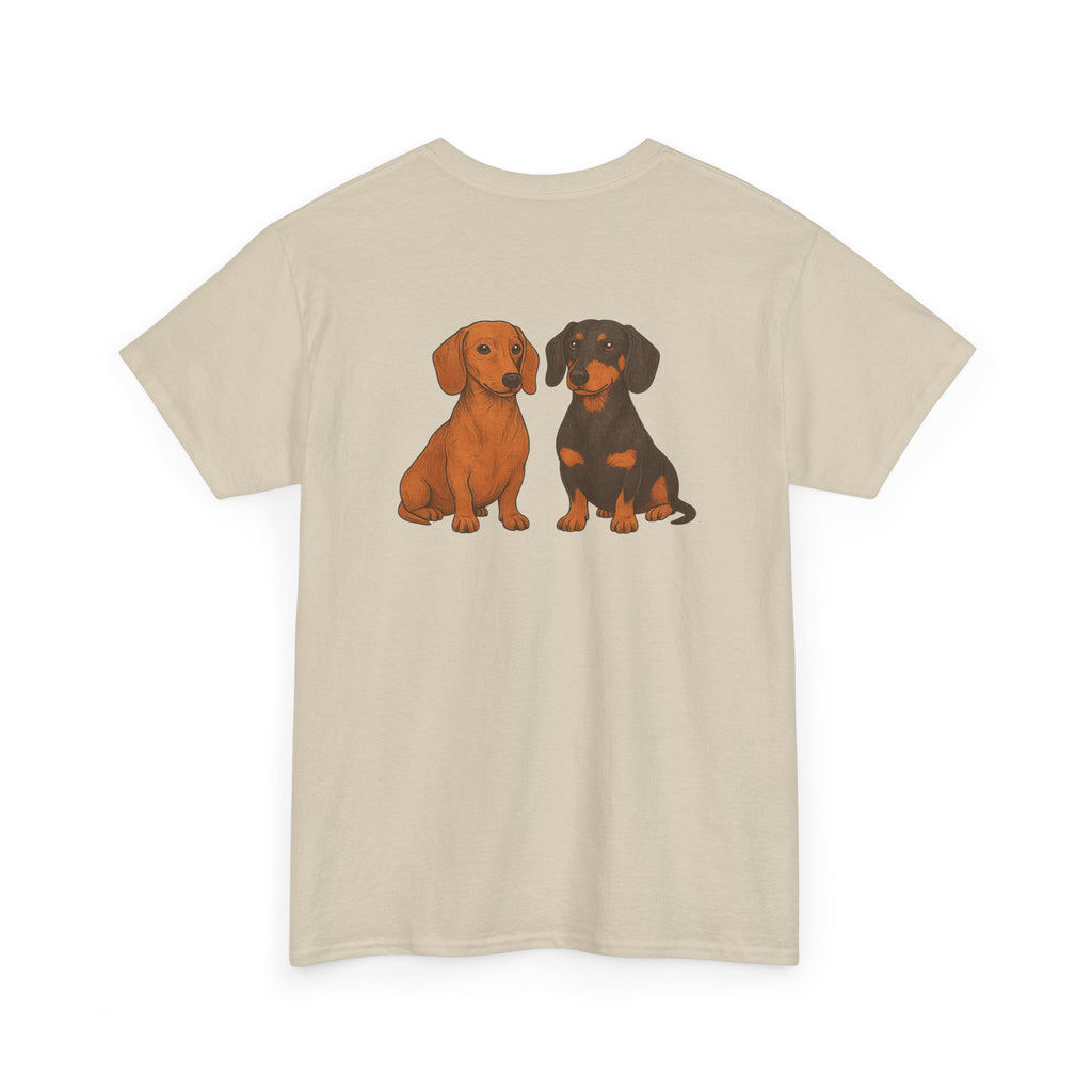 Dachshund Couple Tee - "My Better Halves" Cute Dog Lovers T-Shirt