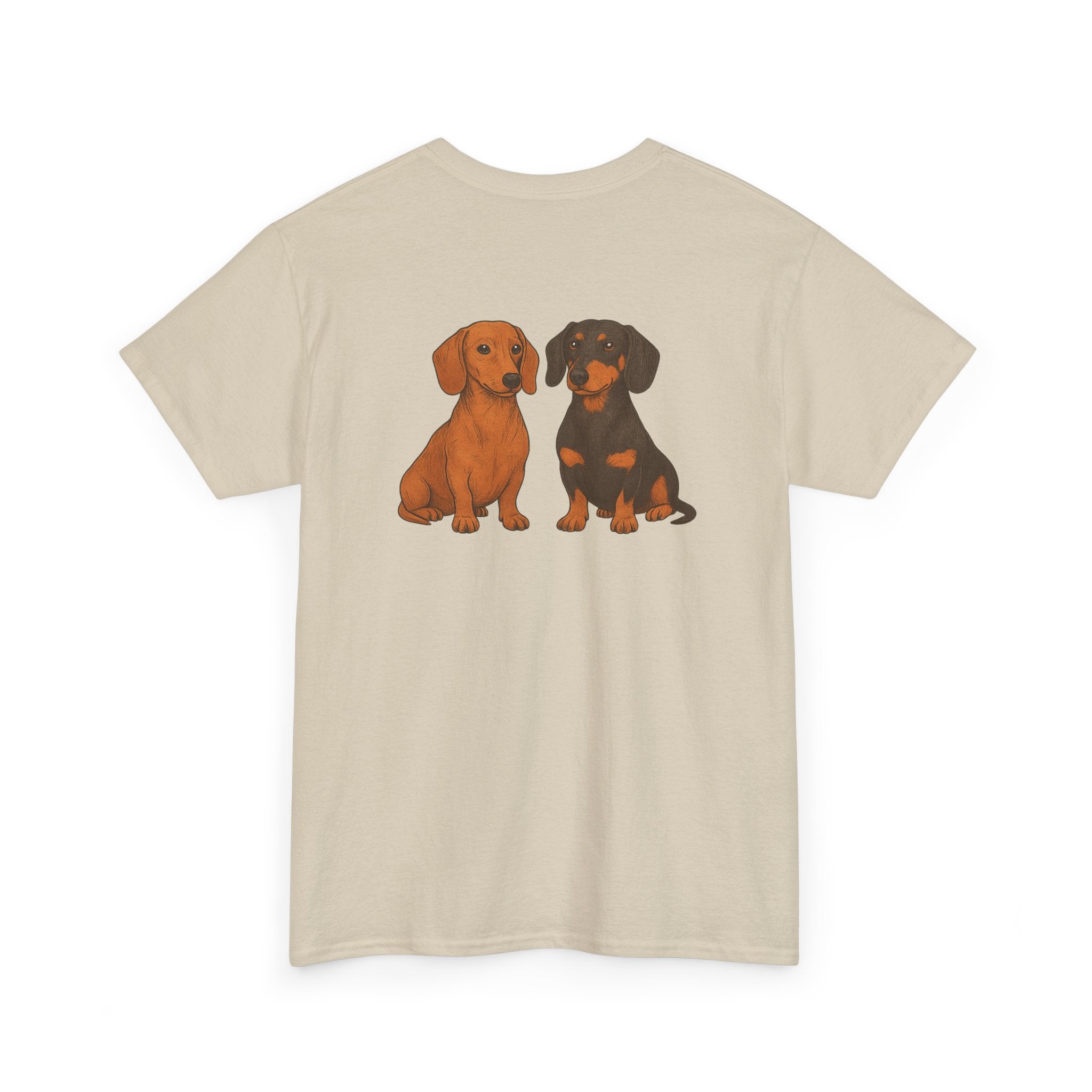 Dachshund Couple Tee - "My Better Halves" Cute Dog Lovers T-Shirt