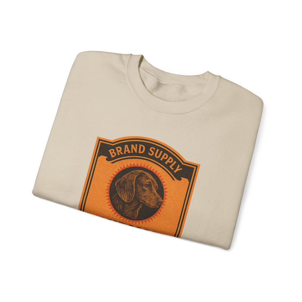 Dachshund Vodka Vintage Label Graphic sweatshirt