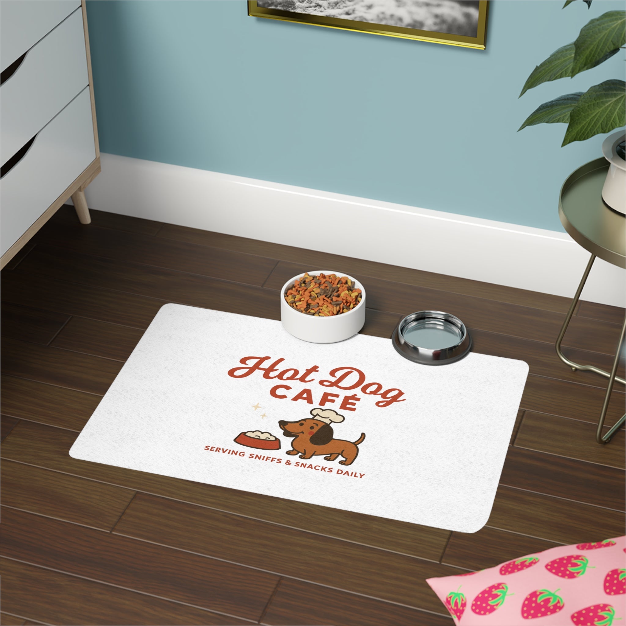 Dachshund Pet Food Mat