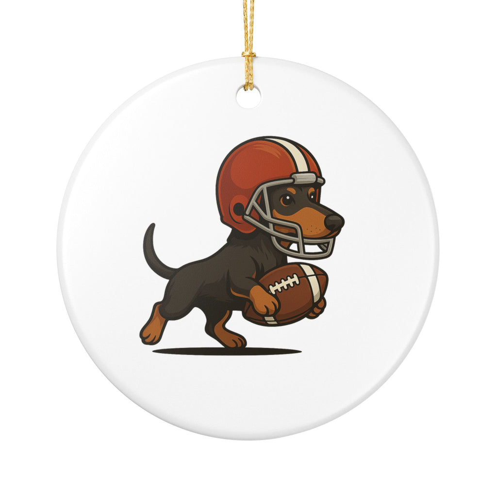 Dachshund Christmas Ornament