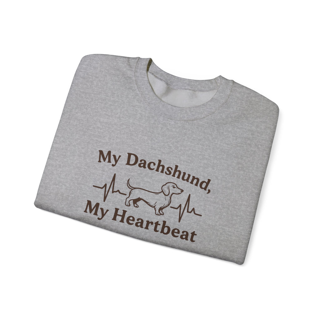 Dachshund Heartbeat Sweatshirt