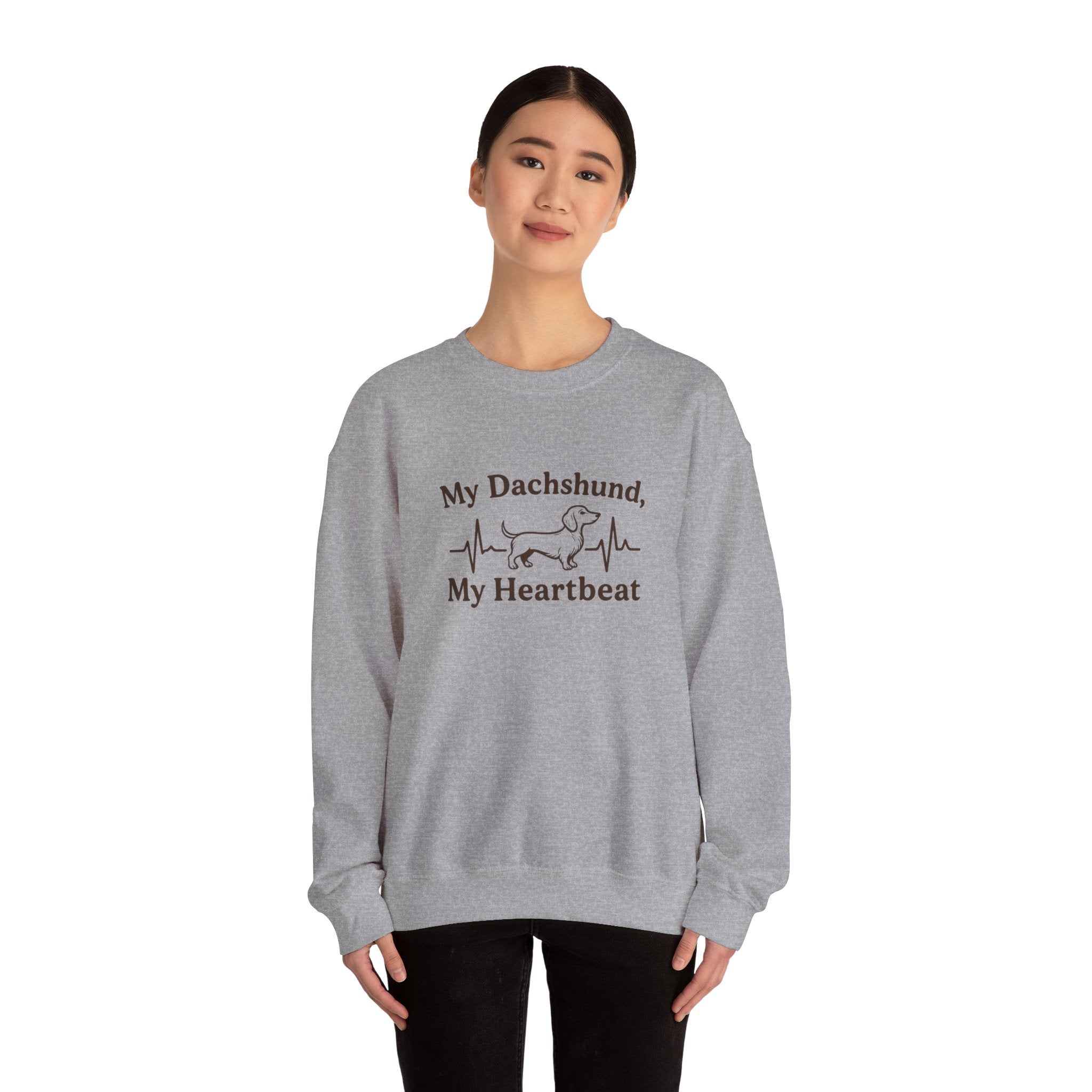 Dachshund Heartbeat Sweatshirt