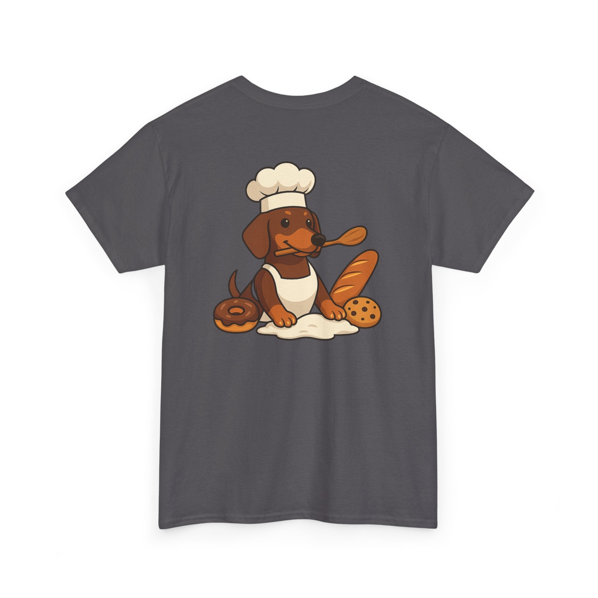 Baker Wienie Dachshund Chef Graphic Tee