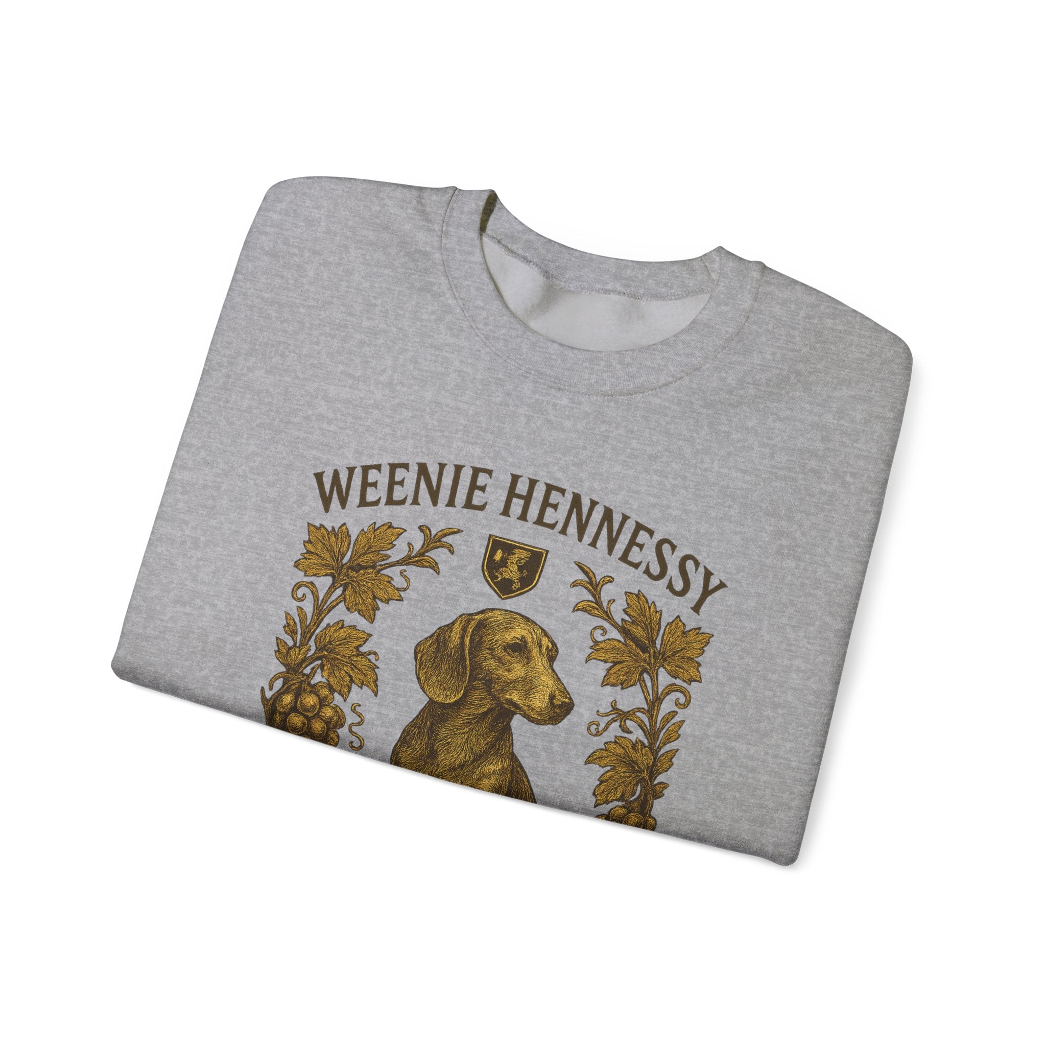 Weenie Hennessy Vintage Dachshund Graphic sweatshirt