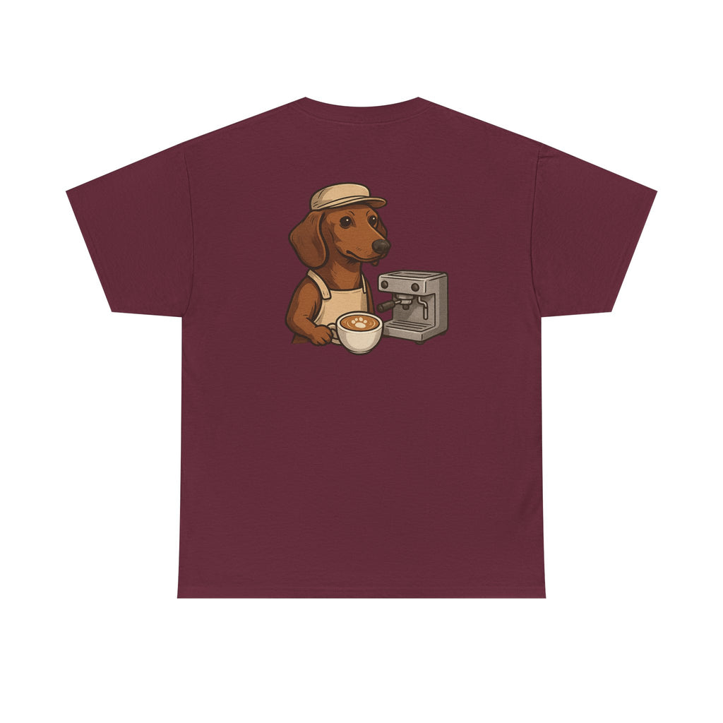 Dachshund Coffee Tee shirt