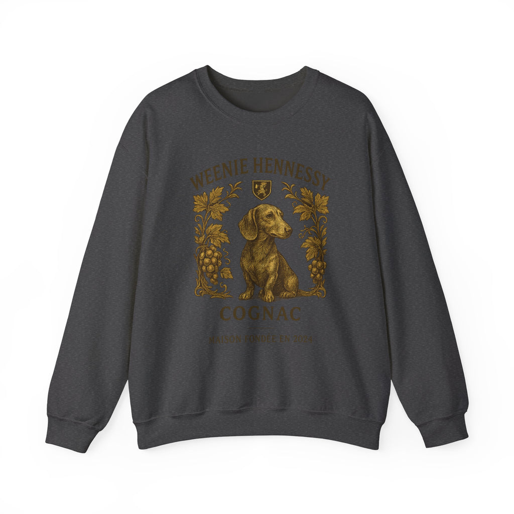 Weenie Hennessy Vintage Dachshund Graphic sweatshirt