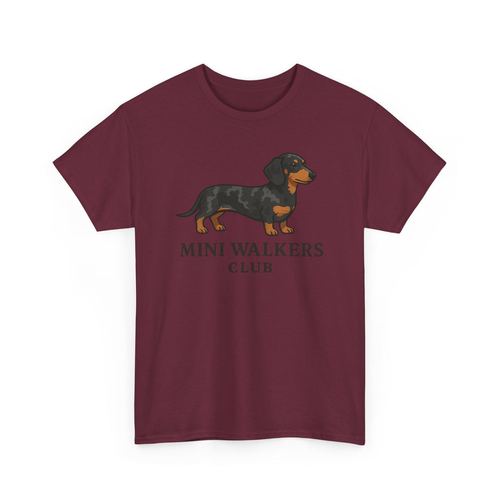 Dachshund 'Mini Walkers Club' T-Shirt
