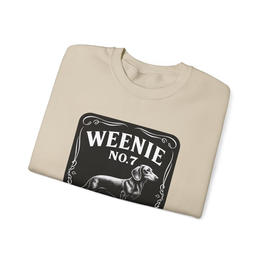 Dachshund whiskey Crewneck Sweatshirt