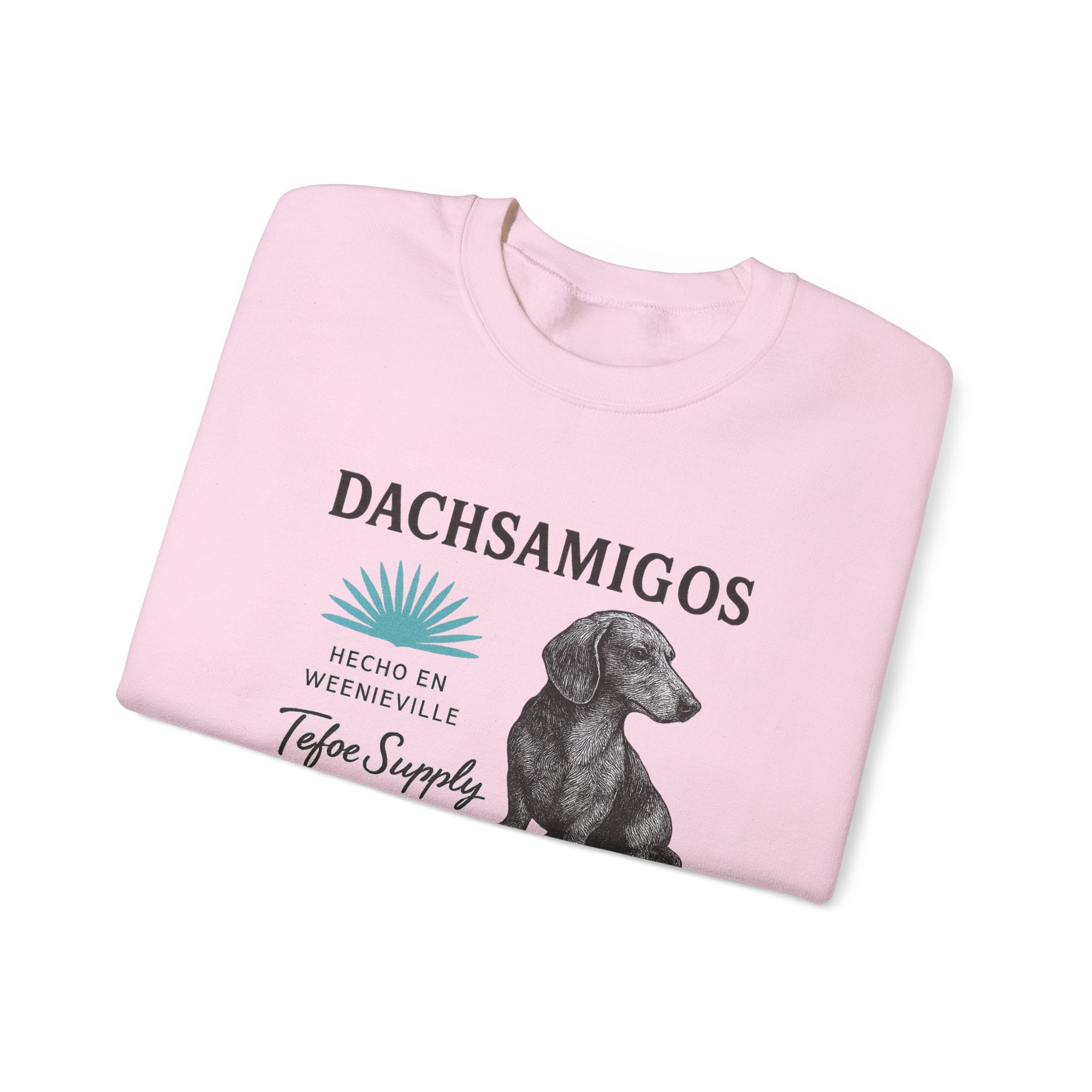 Dachsamigos Sweatshirt — Cute Dachshund Graphic Crewneck