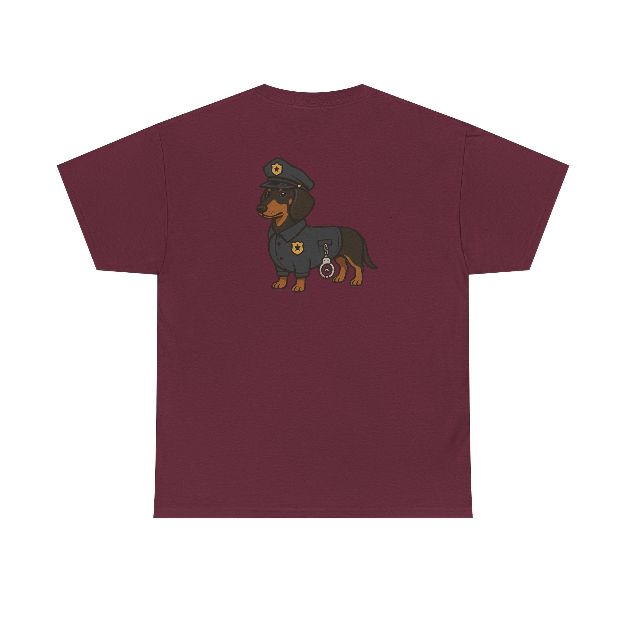 K9 Unit Dachshund Tee — Police Dog Graphic T-Shirt