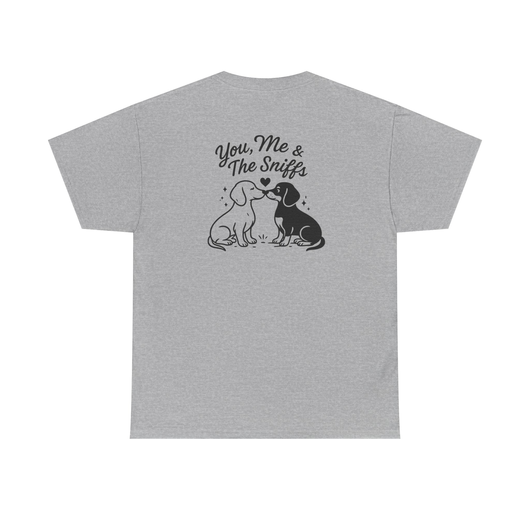 cute Dachshund Tee Shirt you, me and the sniffs