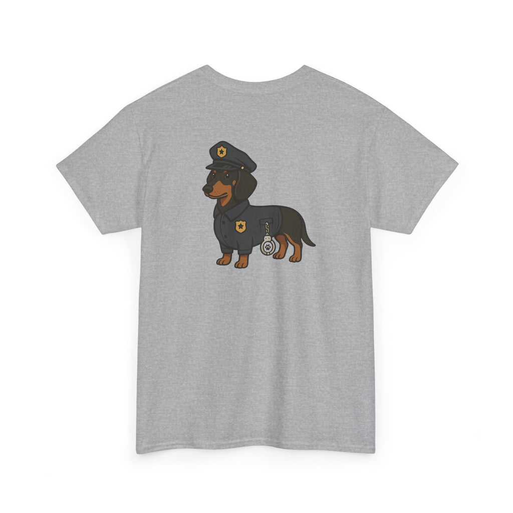 K9 Unit Dachshund Tee — Police Dog Graphic T-Shirt