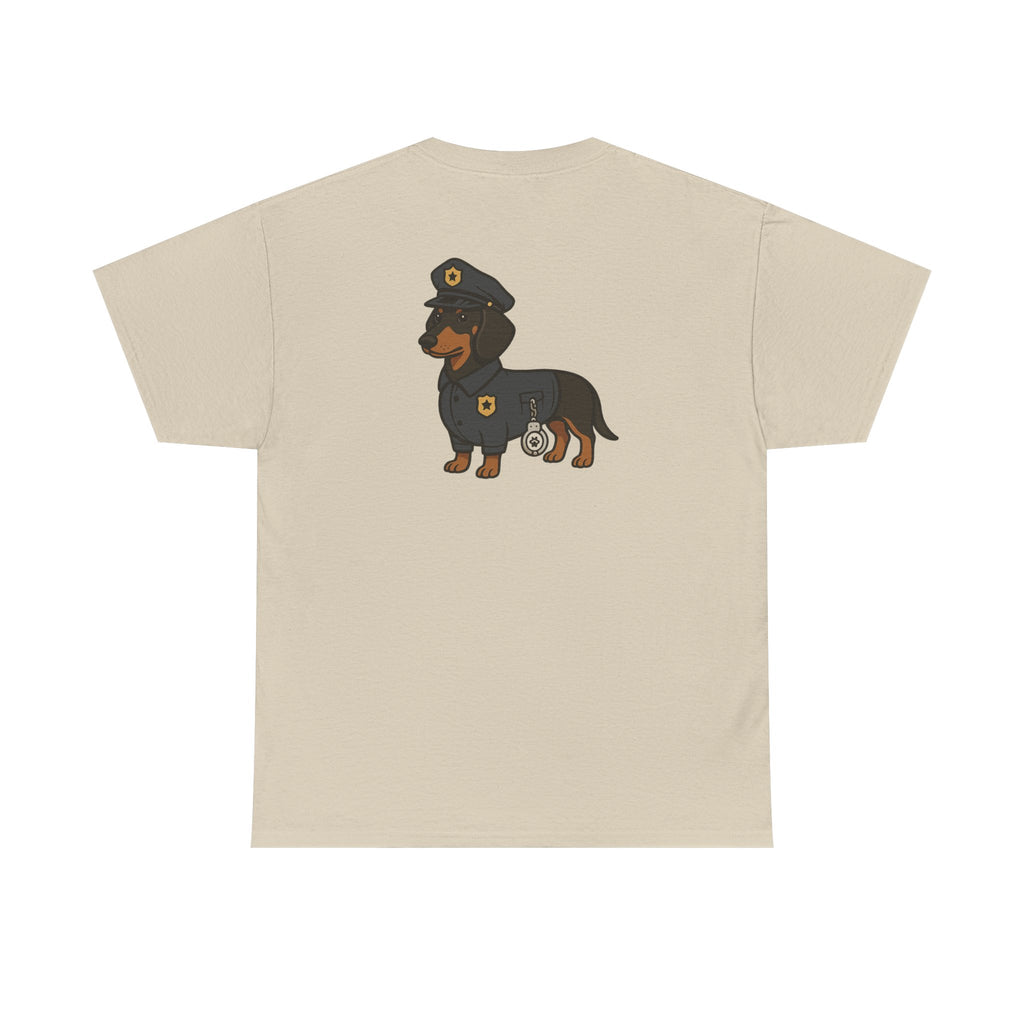 K9 Unit Dachshund Tee — Police Dog Graphic T-Shirt