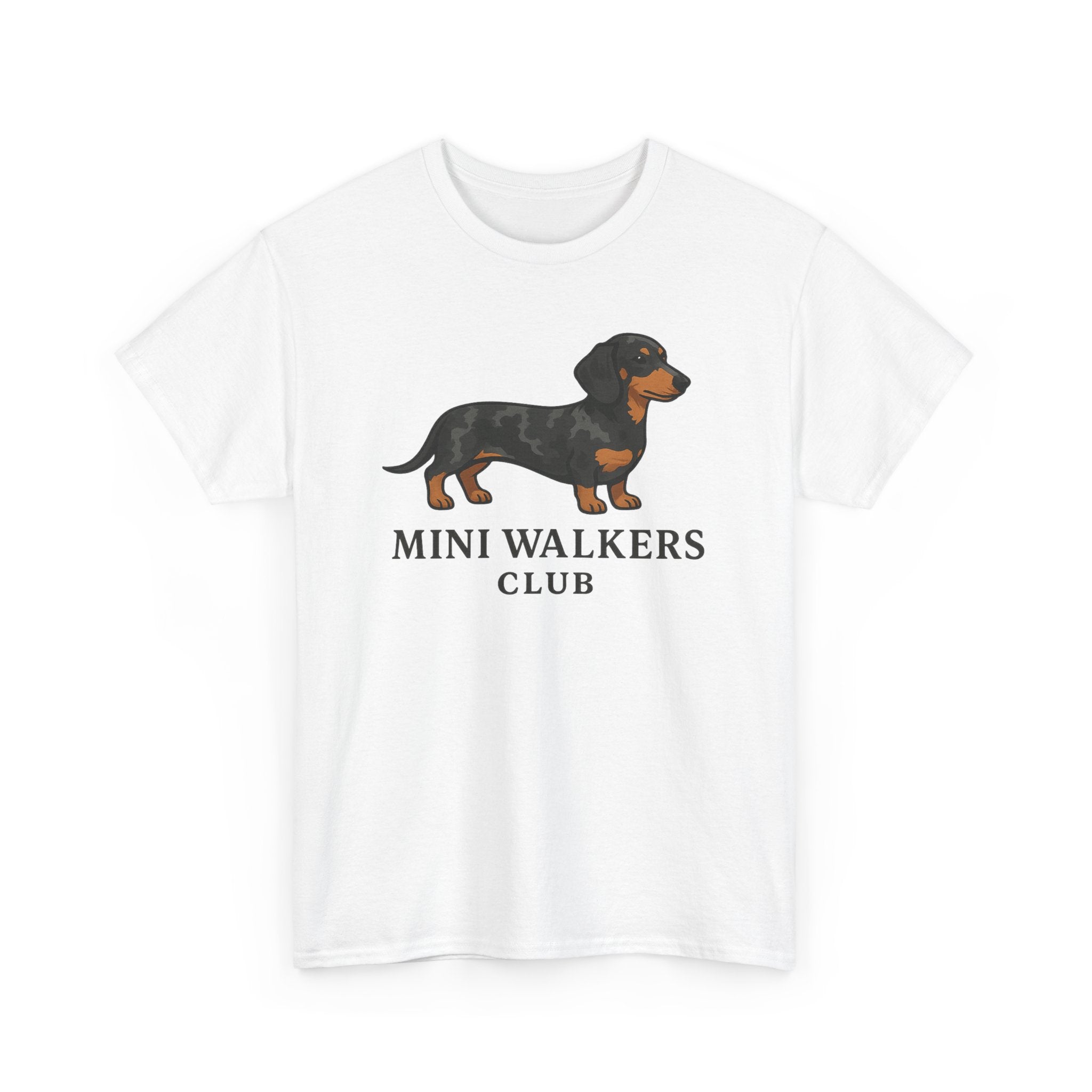 Dachshund 'Mini Walkers Club' T-Shirt