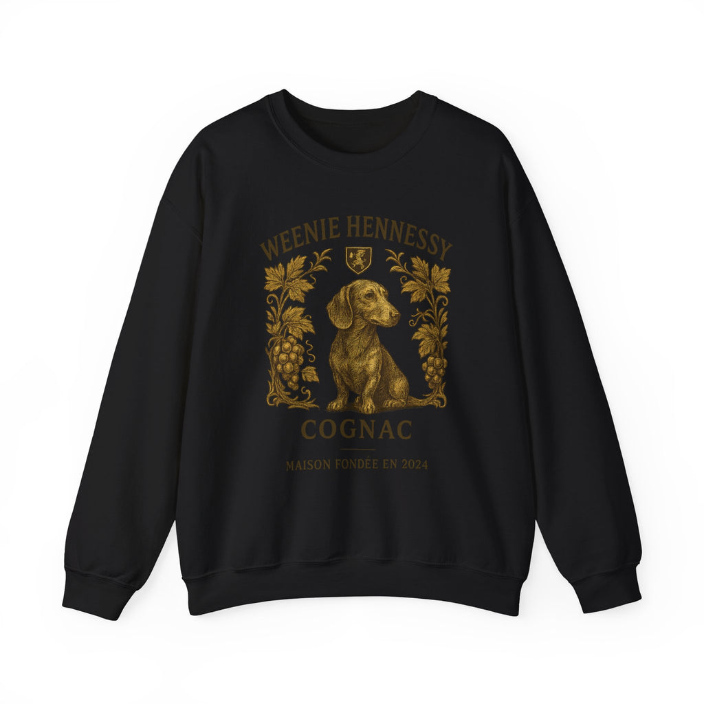 Weenie Hennessy Vintage Dachshund Graphic sweatshirt