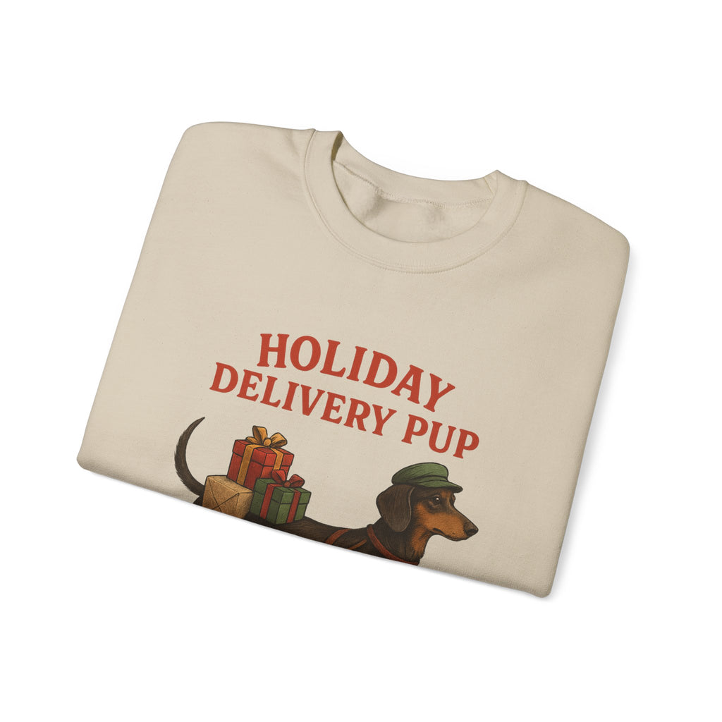 Holiday Delivery dachshund Sweatshirt – Dachshund Christmas Crewneck