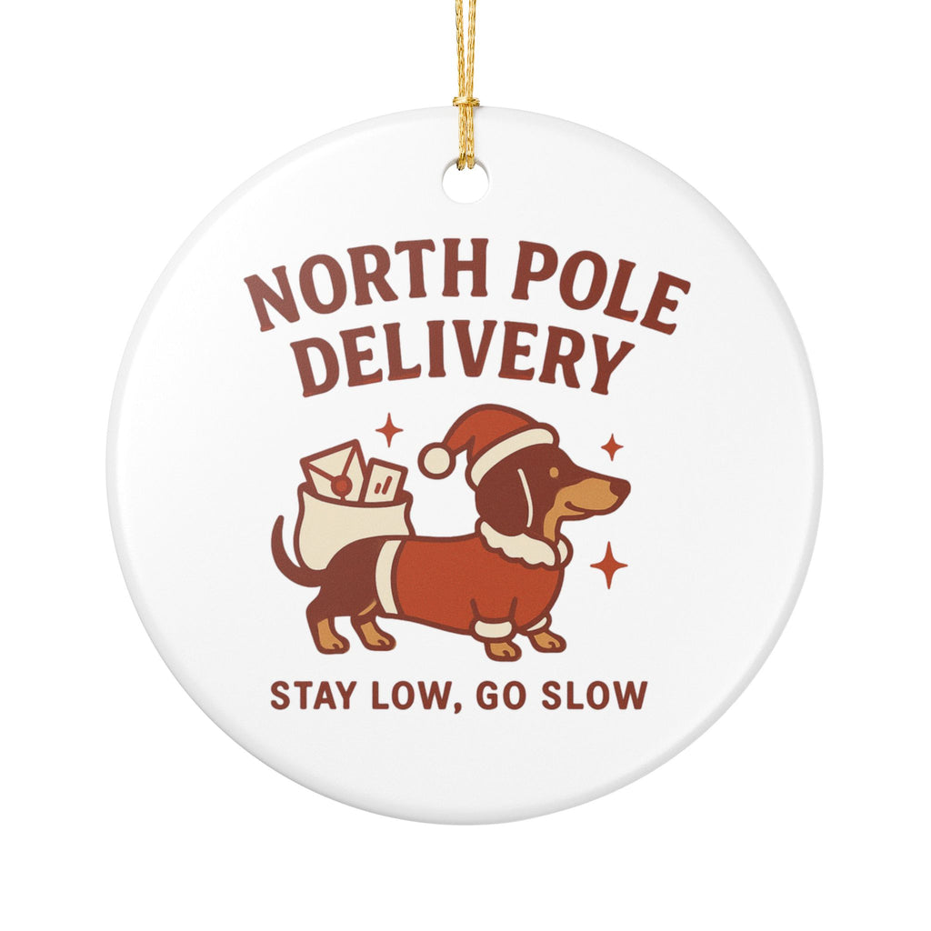 Dachshund Christmas Ornament