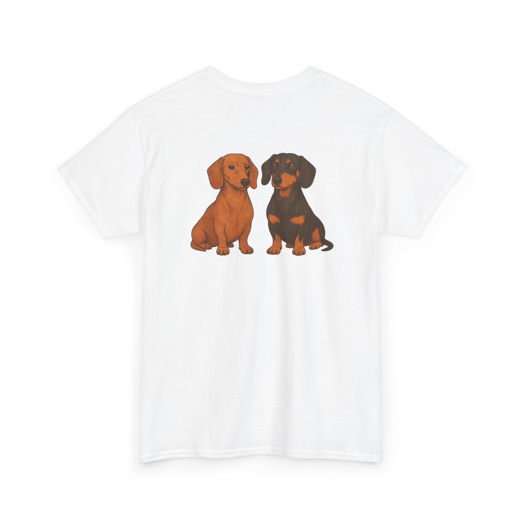 Dachshund Couple Tee - "My Better Halves" Cute Dog Lovers T-Shirt