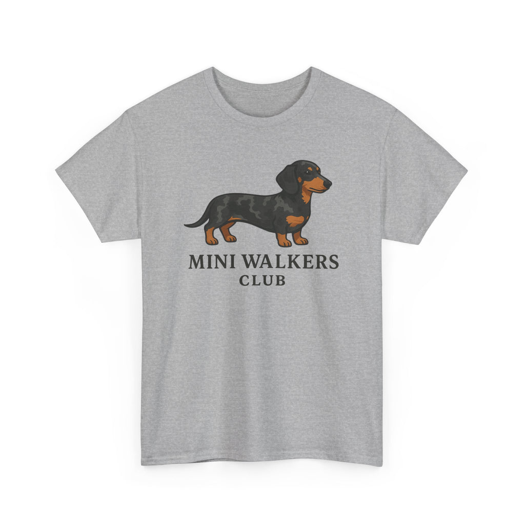Dachshund 'Mini Walkers Club' T-Shirt