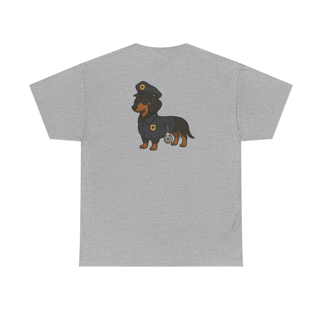 K9 Unit Dachshund Tee — Police Dog Graphic T-Shirt