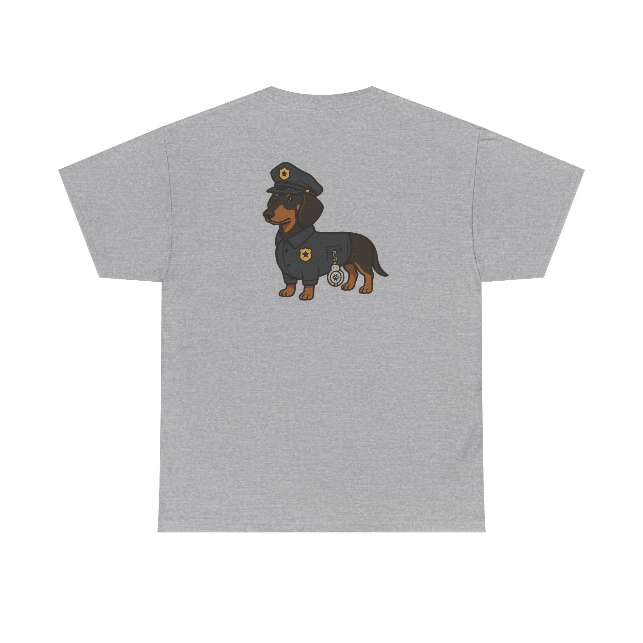 K9 Unit Dachshund Tee — Police Dog Graphic T-Shirt