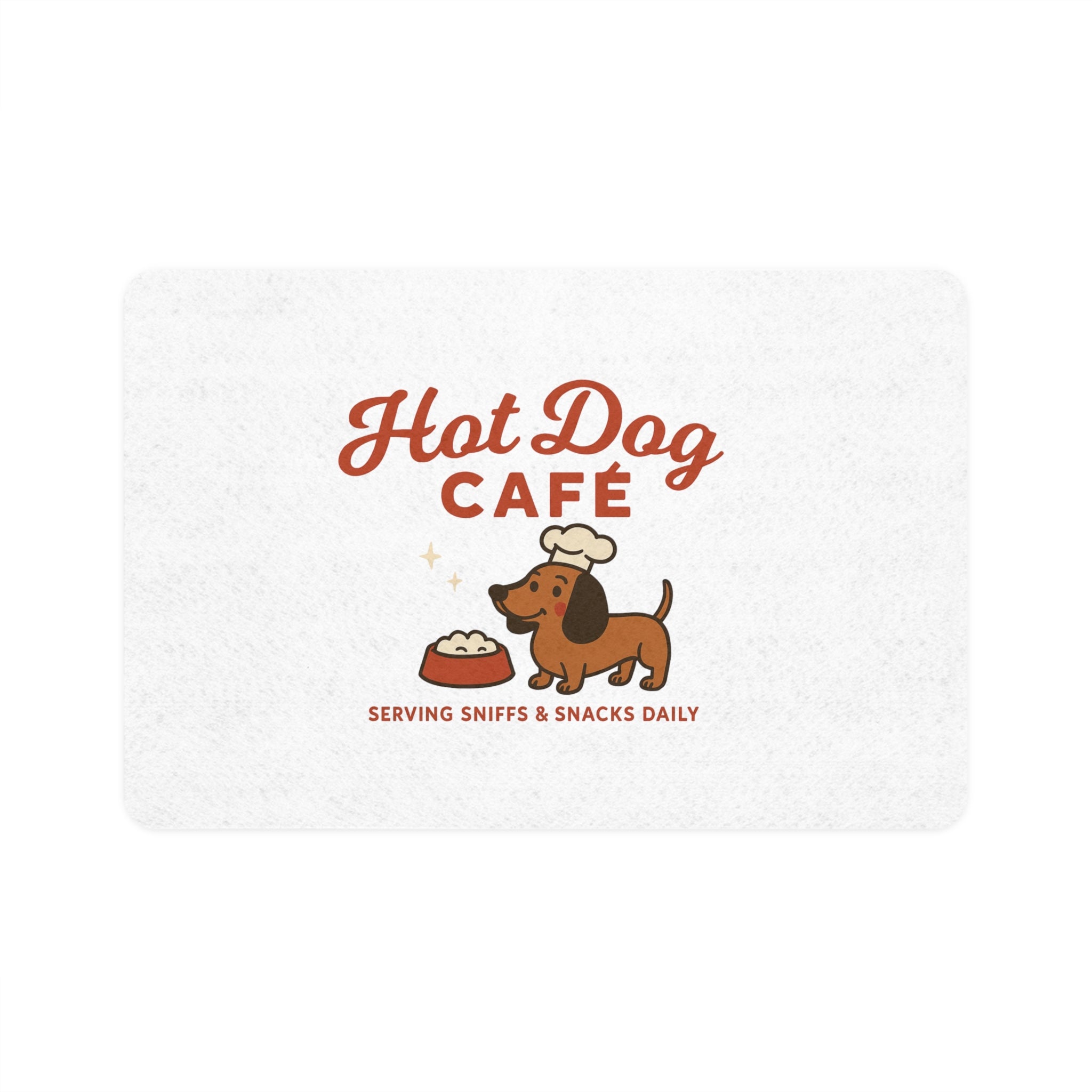 Dachshund Pet Food Mat