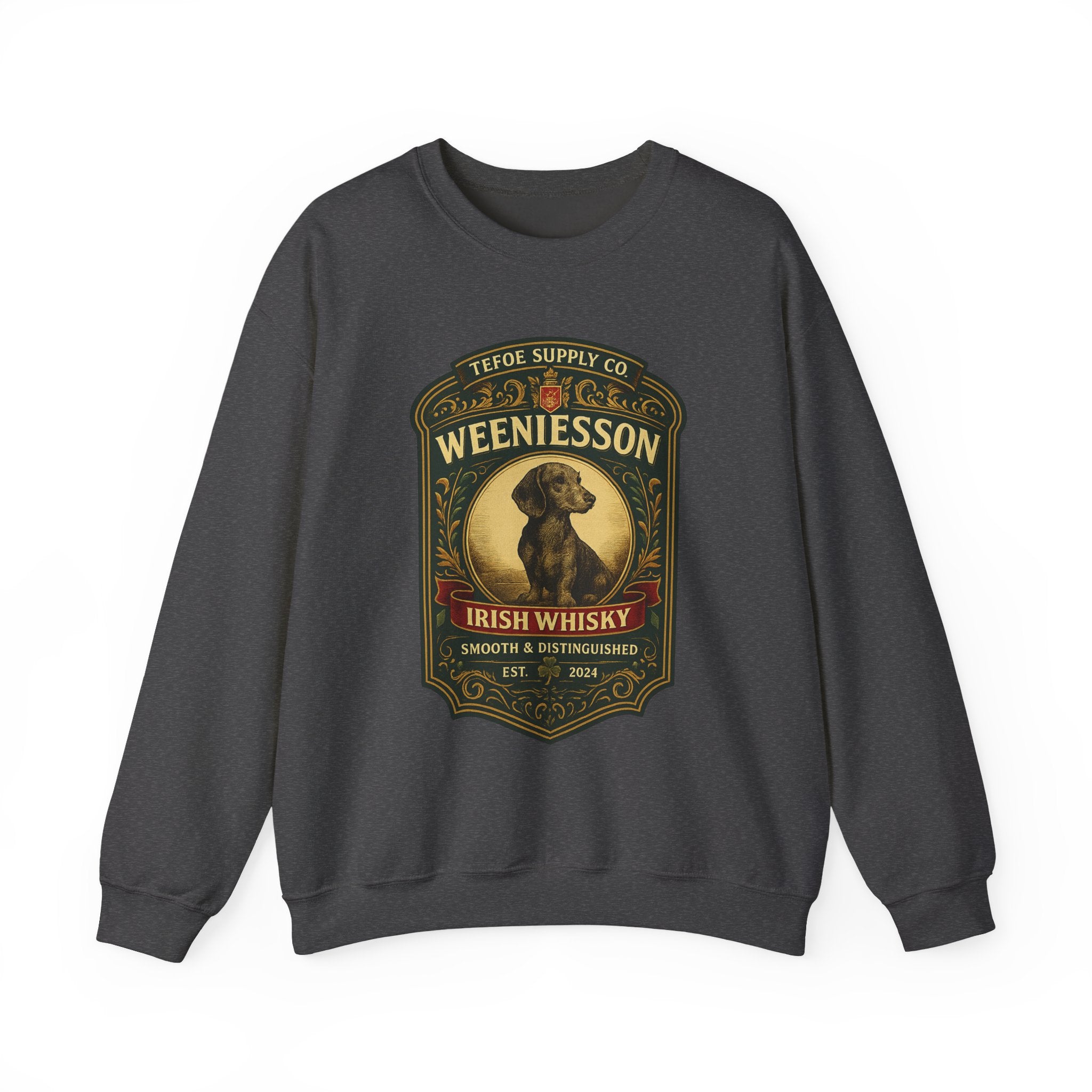 Dachshund Irish Whisky Sweatshirt