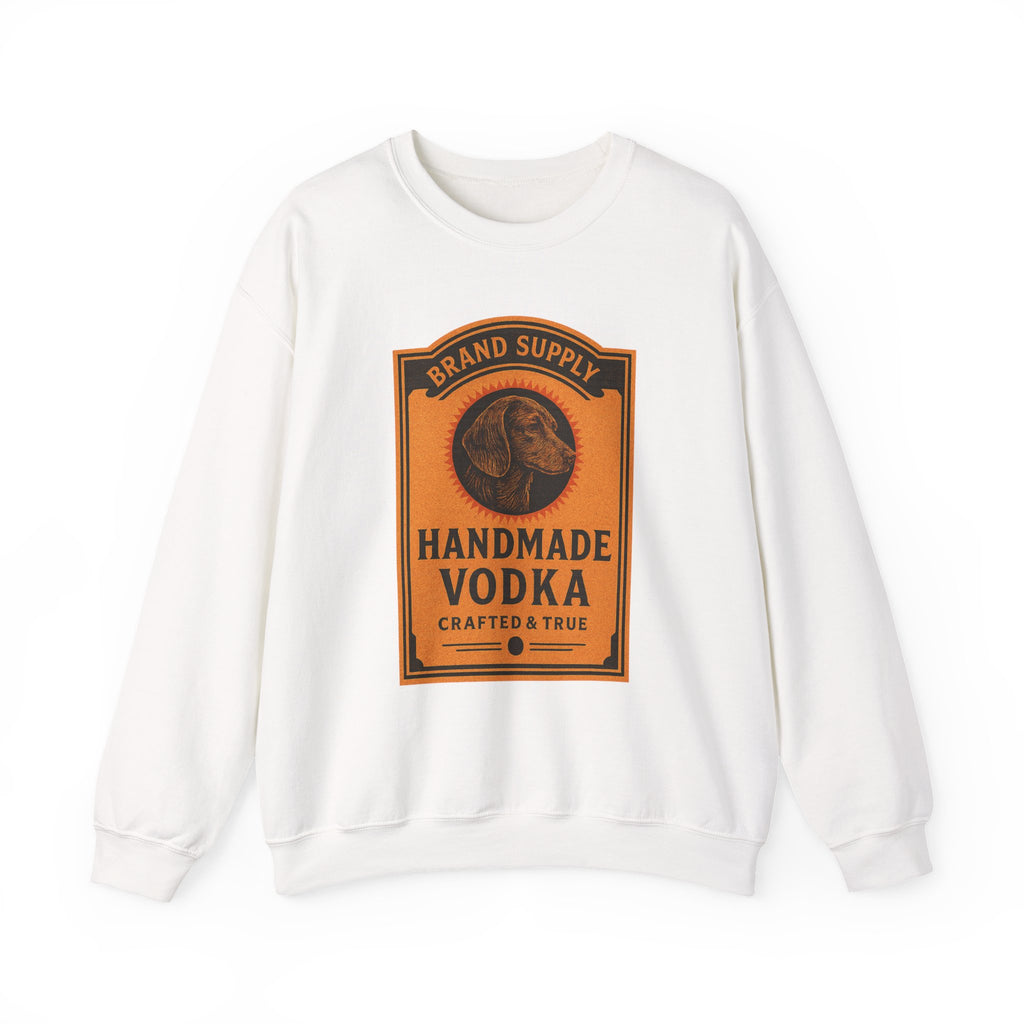 Dachshund Vodka Vintage Label Graphic sweatshirt