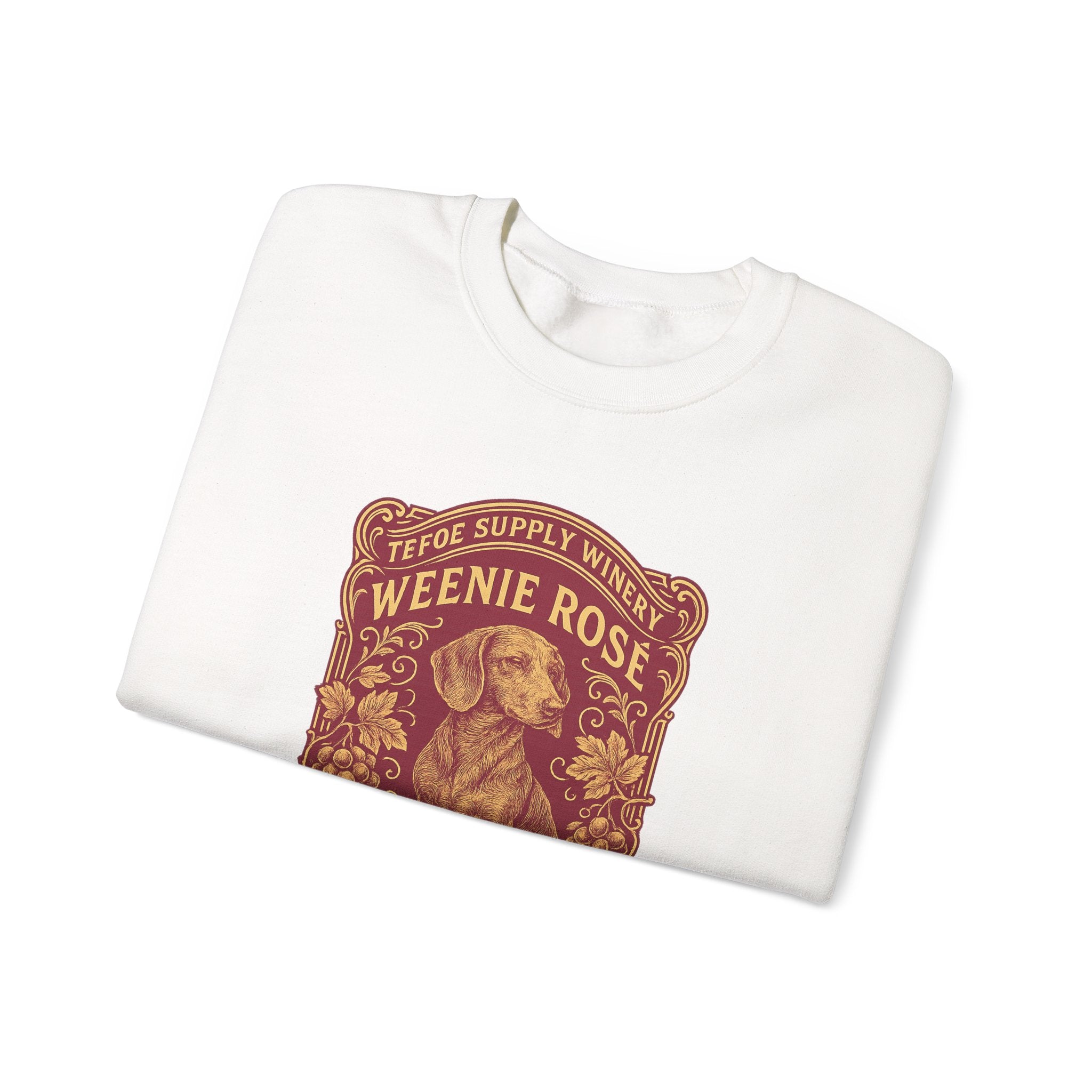 Dachshund Wine Lover Crewneck sweatshirt