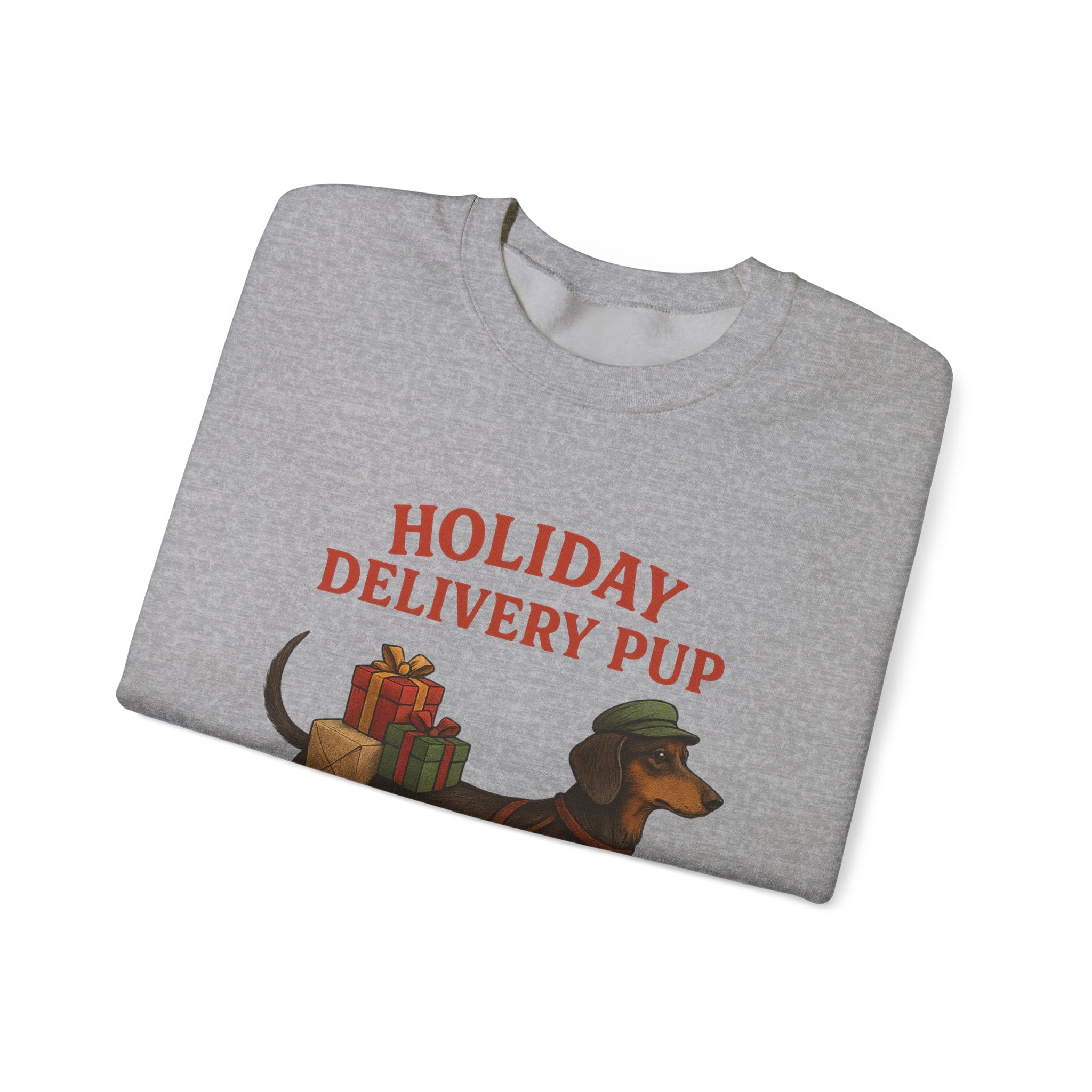 Holiday Delivery dachshund Sweatshirt – Dachshund Christmas Crewneck