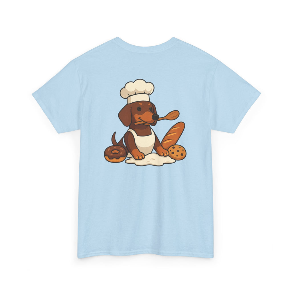 Baker Wienie Dachshund Chef Graphic Tee
