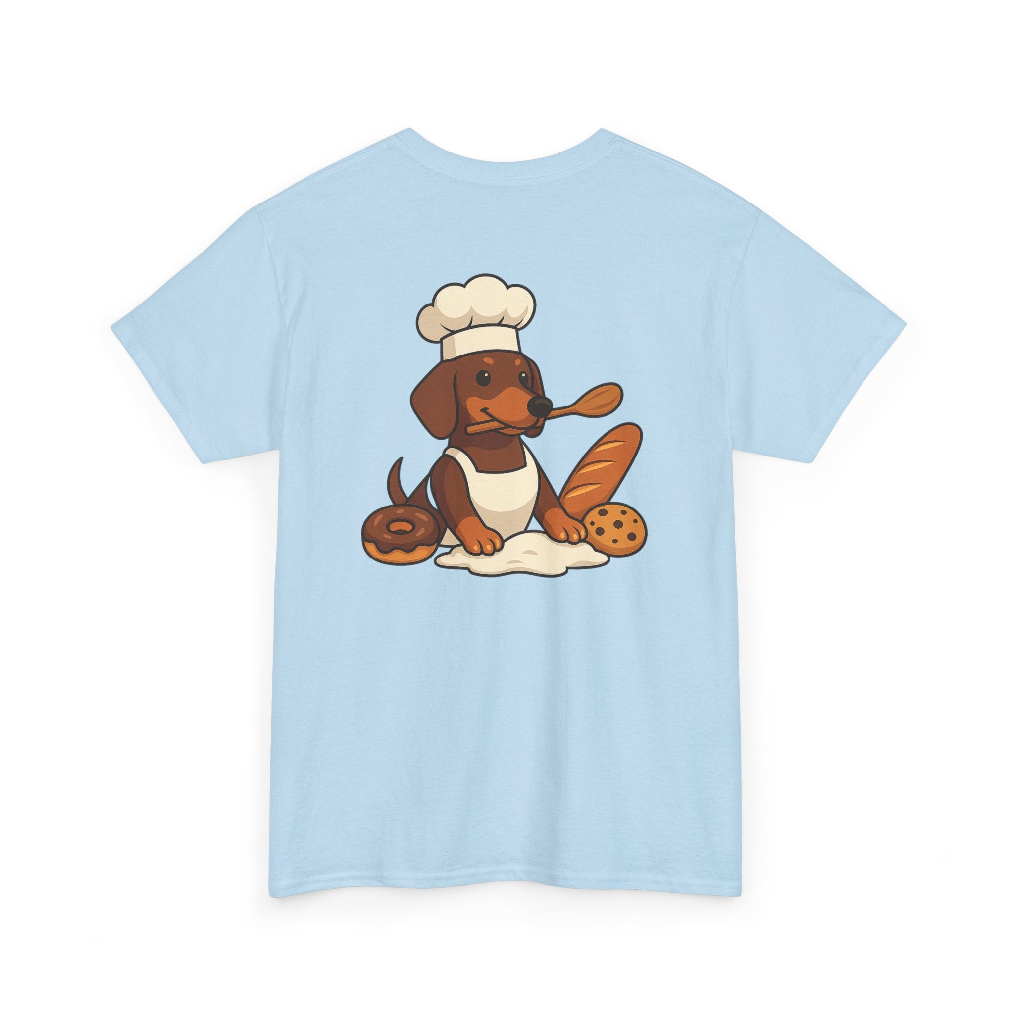 Baker Wienie Dachshund Chef Graphic Tee