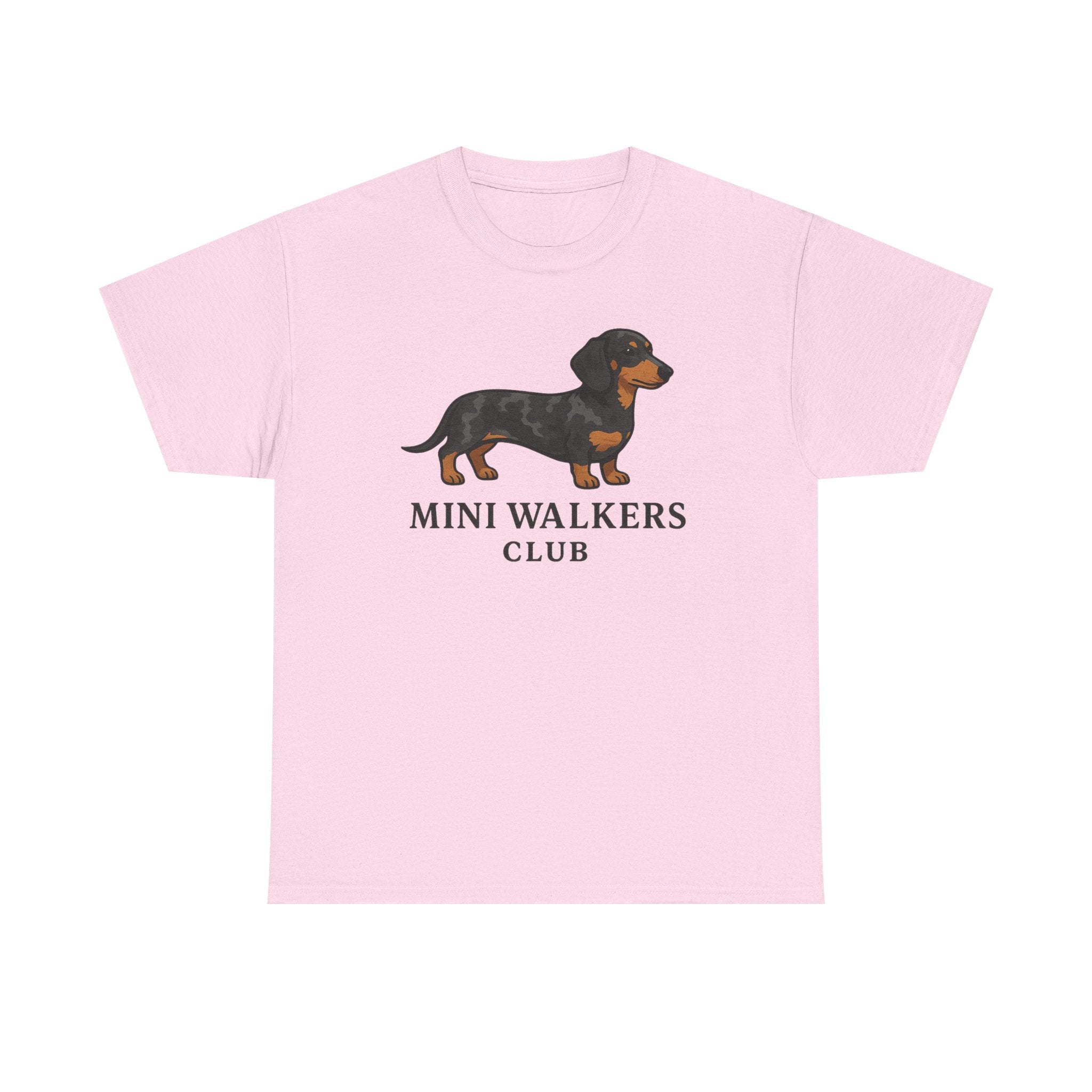 Dachshund 'Mini Walkers Club' T-Shirt