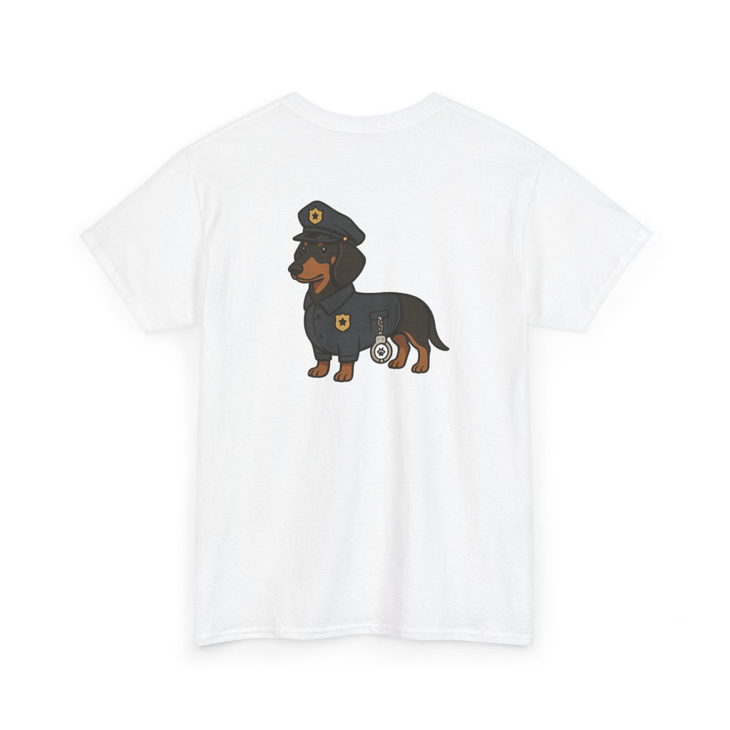 K9 Unit Dachshund Tee — Police Dog Graphic T-Shirt