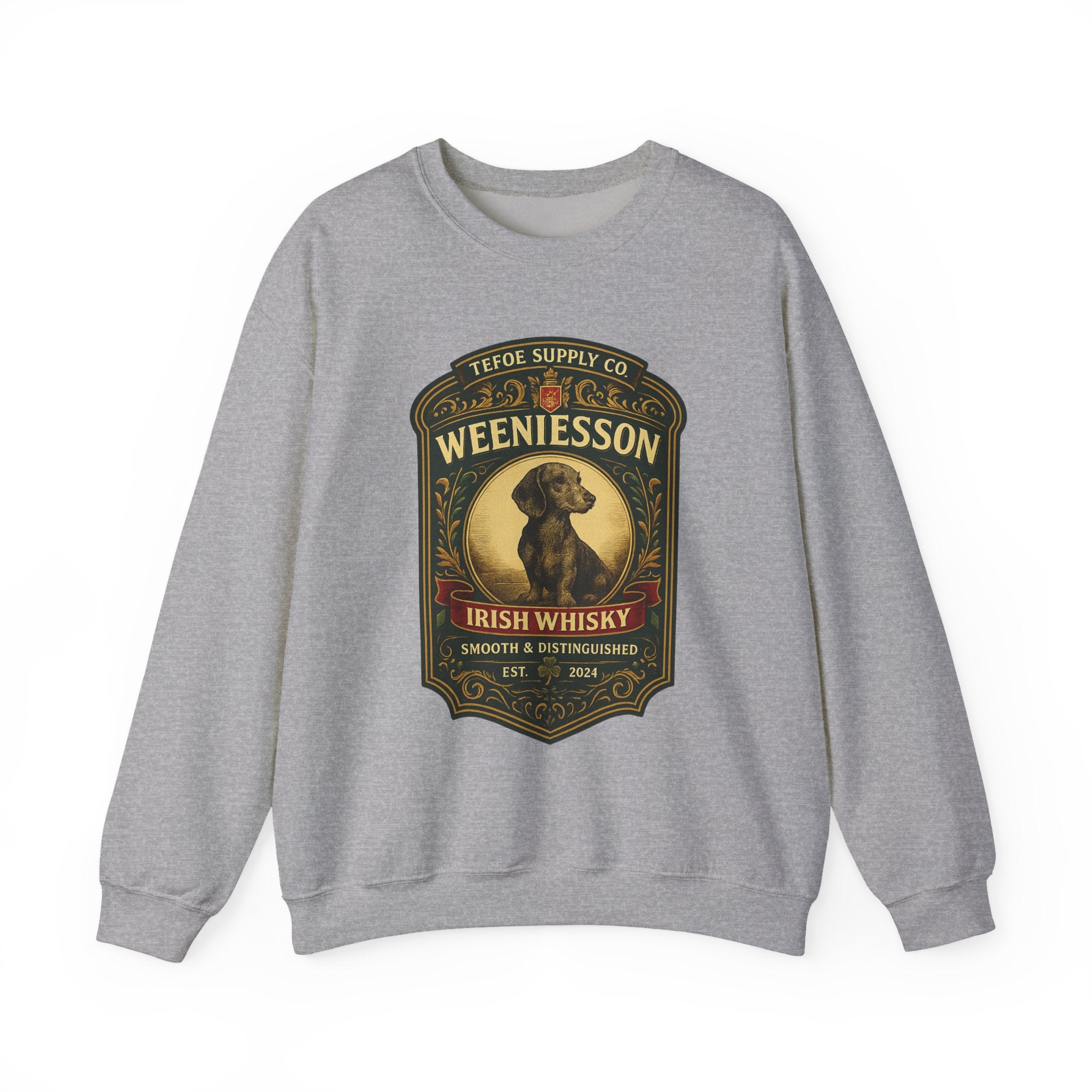 Dachshund Irish Whisky Sweatshirt