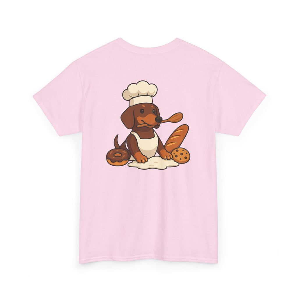 Baker Wienie Dachshund Chef Graphic Tee
