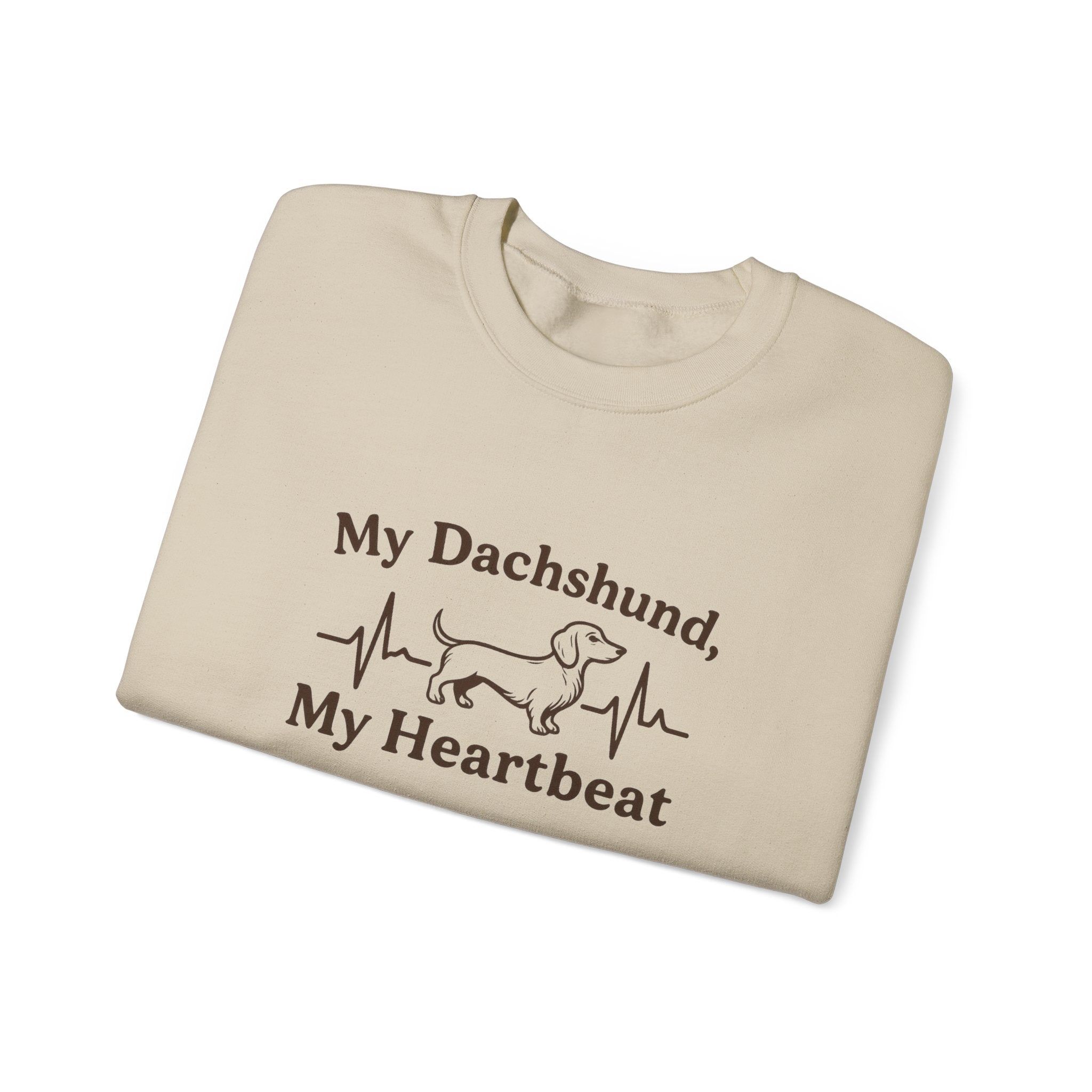 Dachshund Heartbeat Sweatshirt