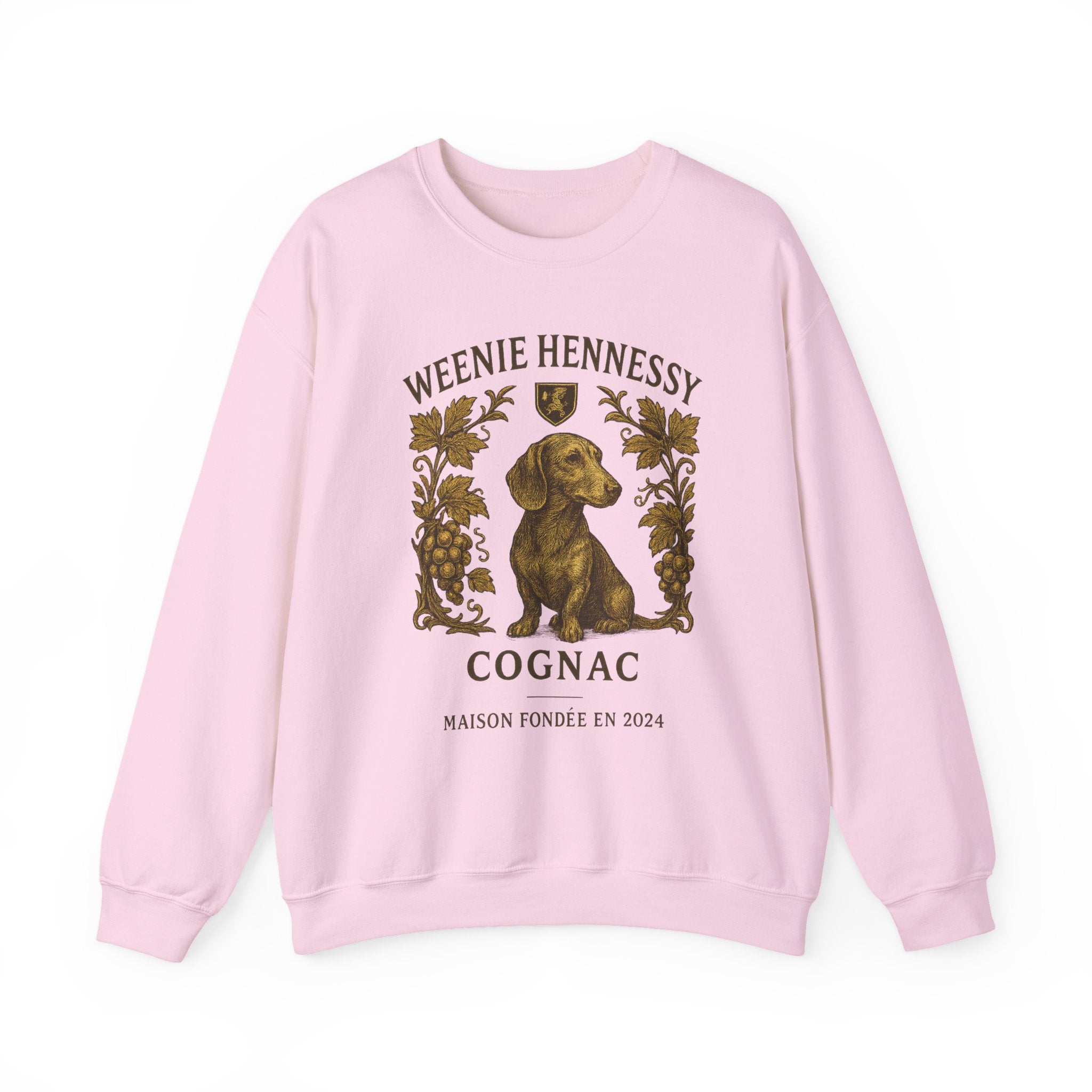 Weenie Hennessy Vintage Dachshund Graphic sweatshirt