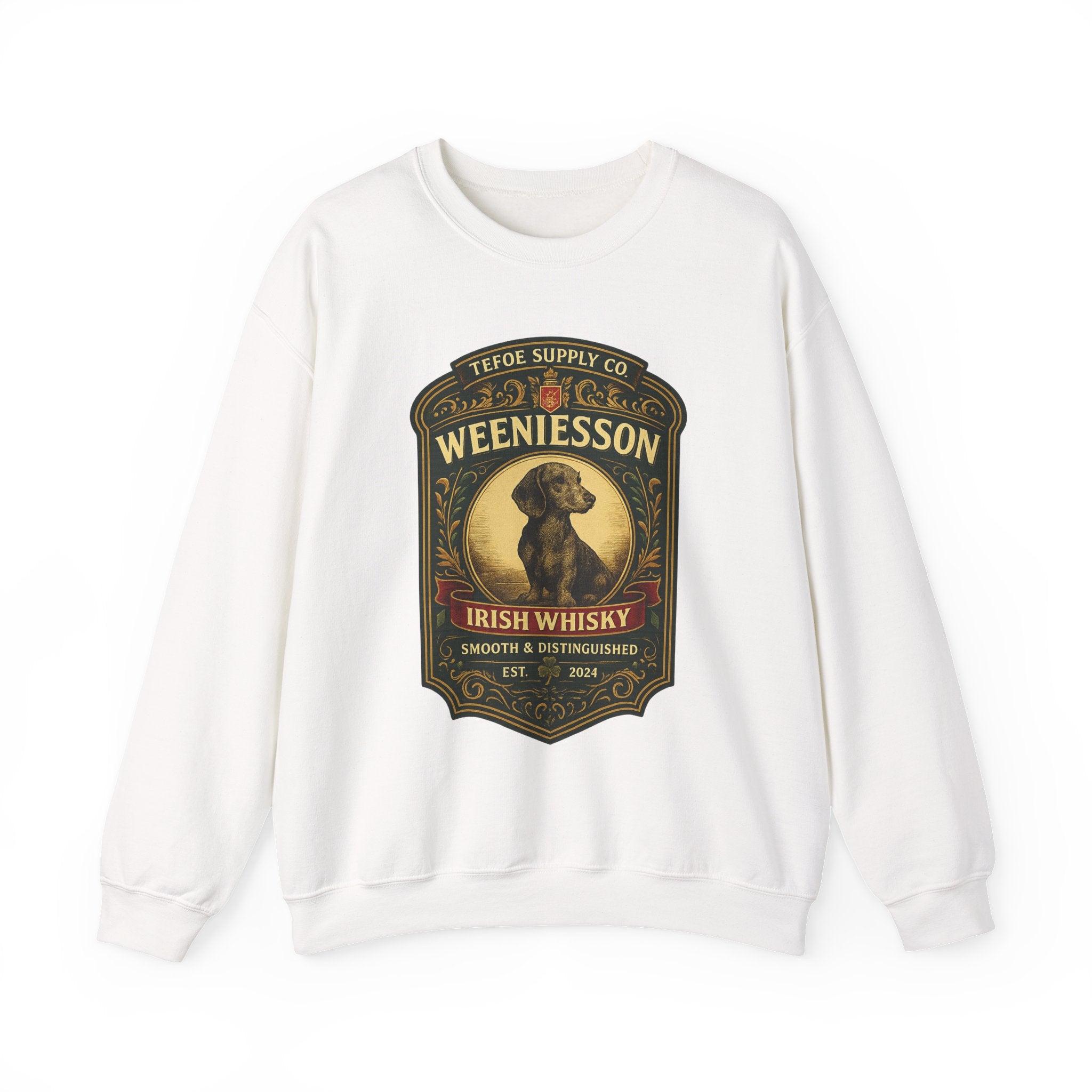 Dachshund Irish Whisky Sweatshirt