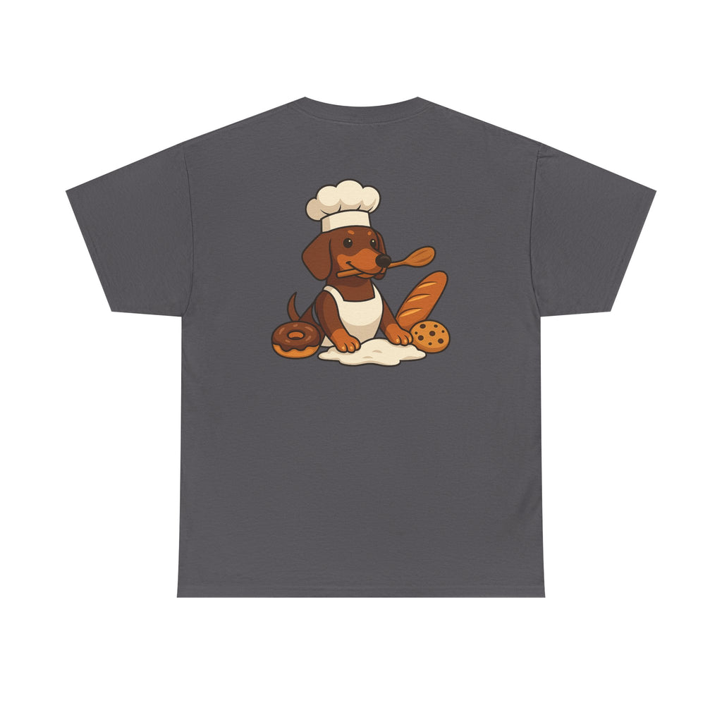 Baker Wienie Dachshund Chef Graphic Tee