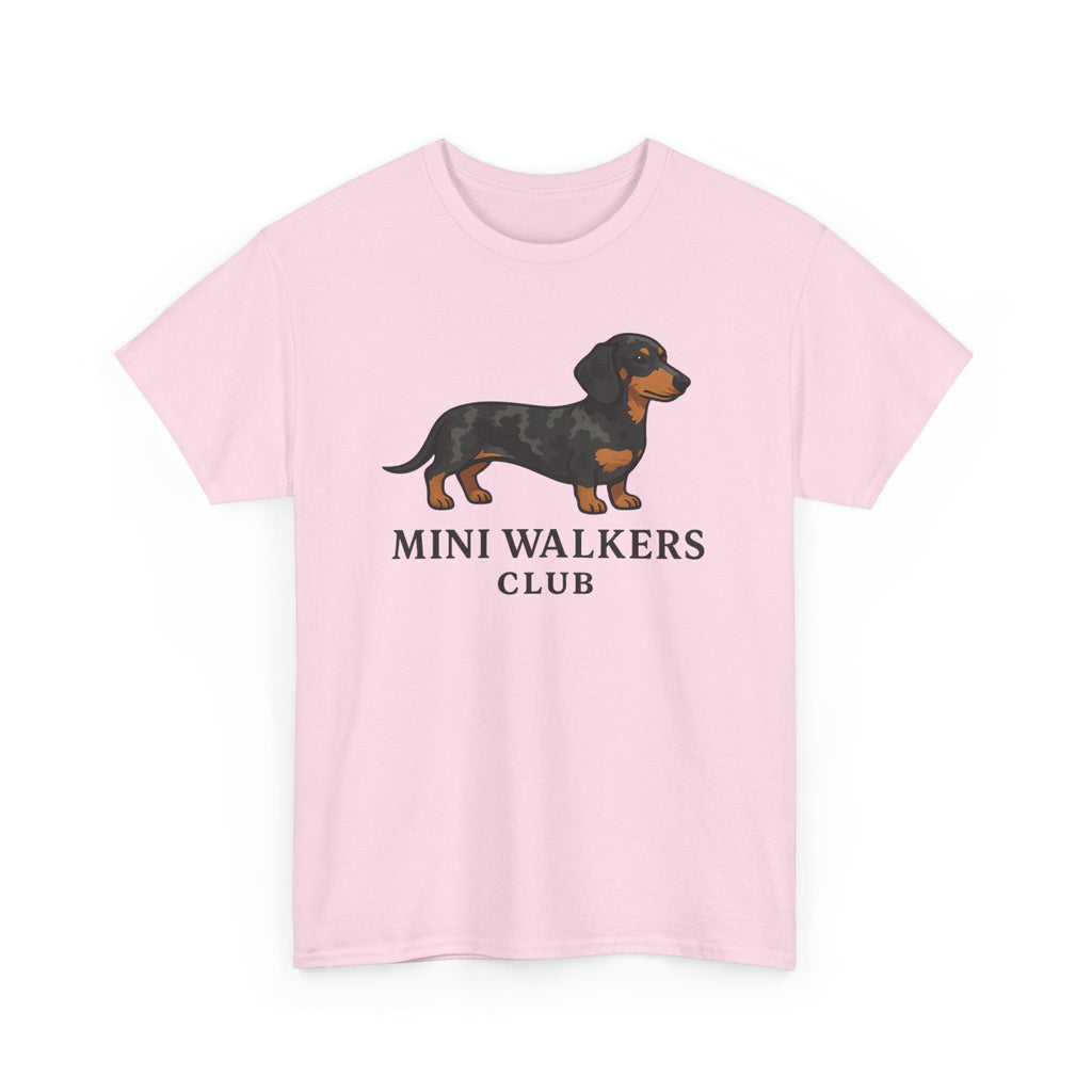 Dachshund 'Mini Walkers Club' T-Shirt