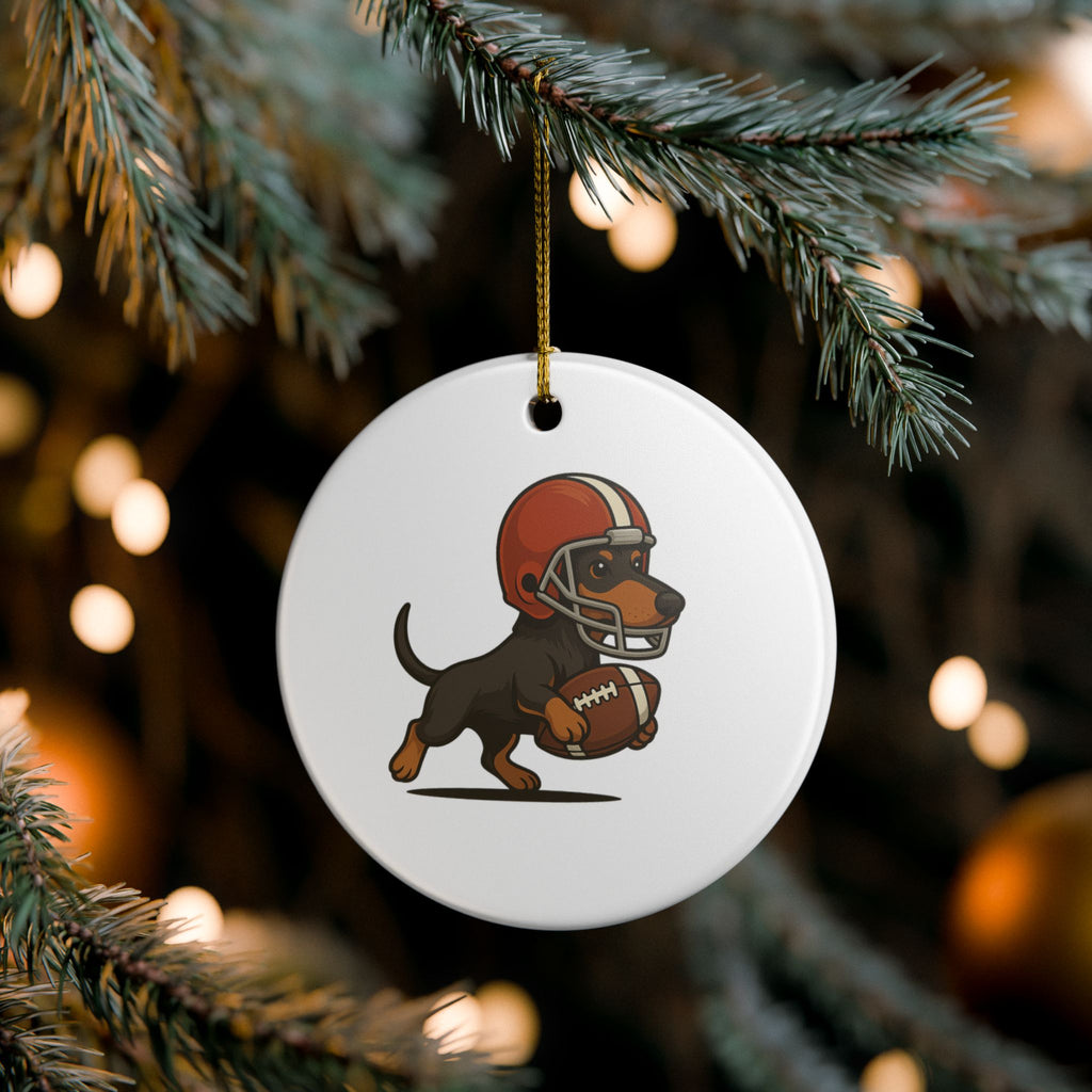 Dachshund Christmas Ornament