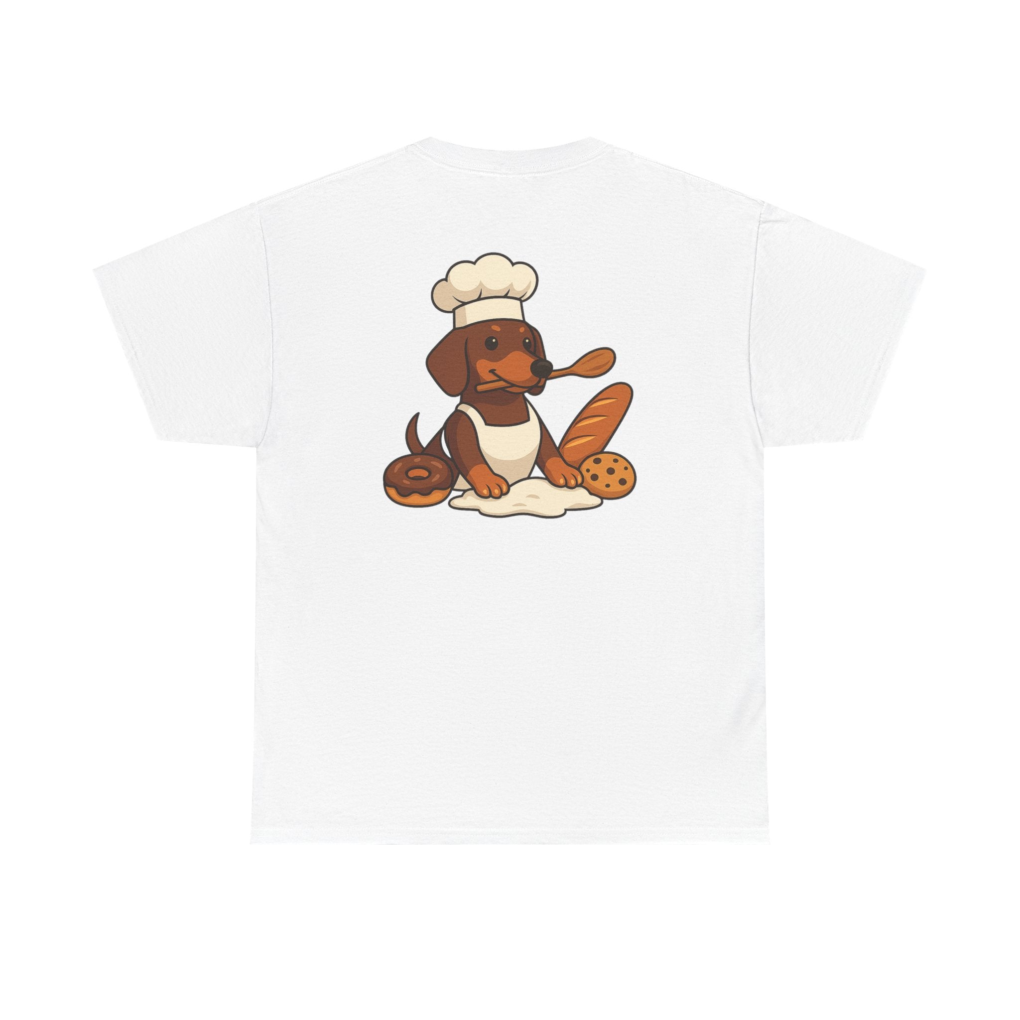 Baker Wienie Dachshund Chef Graphic Tee