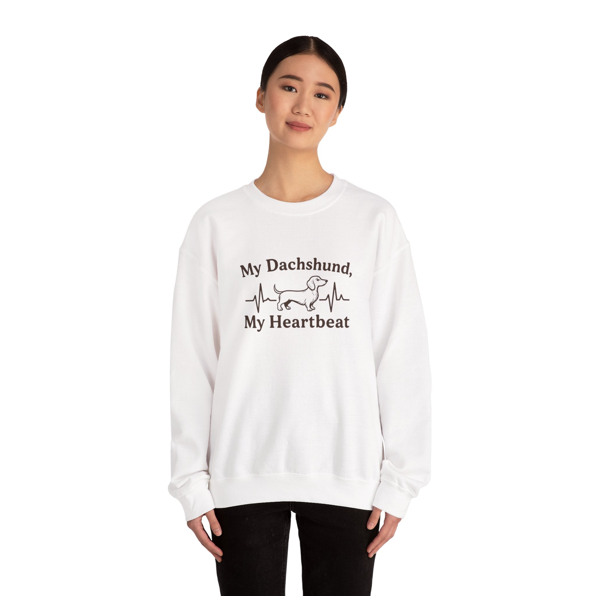 Dachshund Heartbeat Sweatshirt