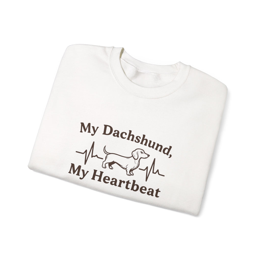 Dachshund Heartbeat Sweatshirt