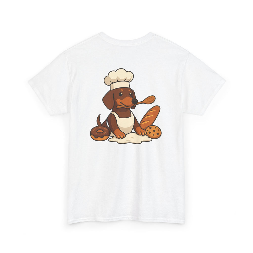 Baker Wienie Dachshund Chef Graphic Tee