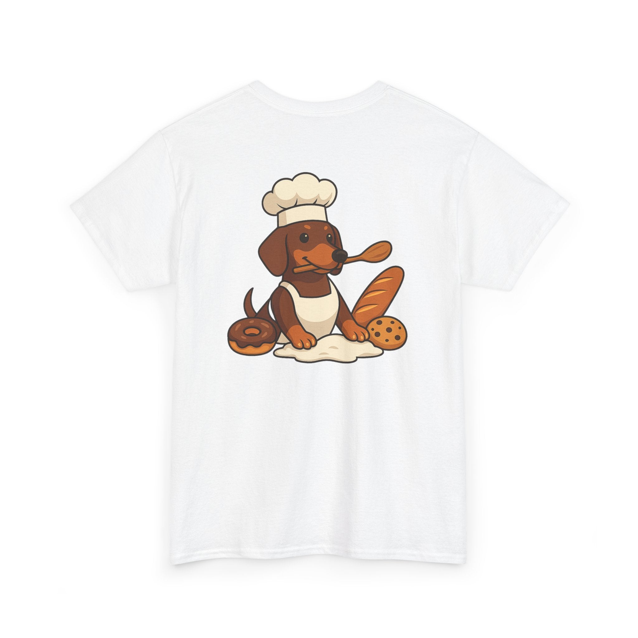 Baker Wienie Dachshund Chef Graphic Tee