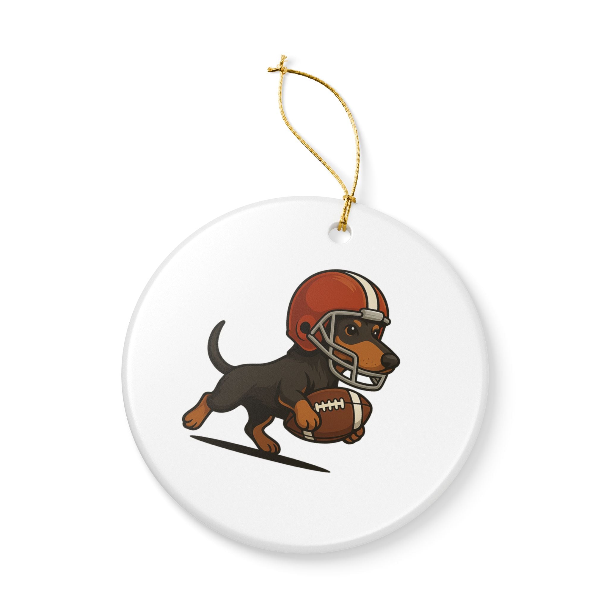 Dachshund Christmas Ornament